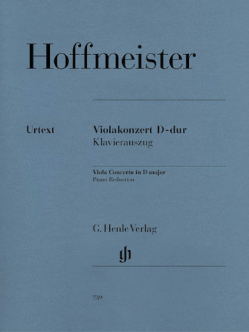 Hal Leonard Hoffmeister Viola Concerto in D Major