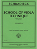 IMC Schradieck School Of Viola Technique Volume 1 No. 3729