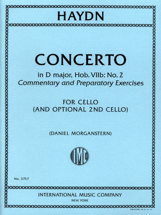 IMC Haydn Concerto in D major Hob. 7 For Two Cello