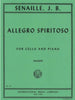 IMC Senaille Allegro Spiritoso for cello and piano No.773