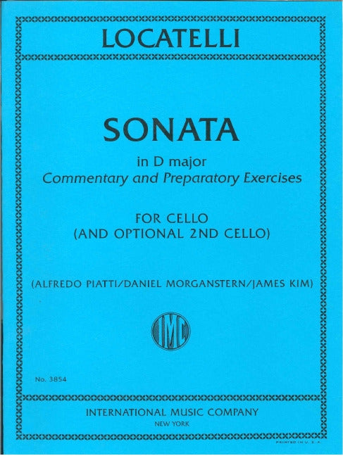 IMC Locatelli Sonata in D major No.3854