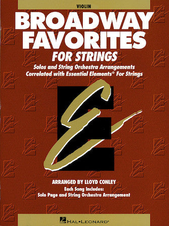 Hal Leonard Broadway Favorites for Strings