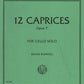 IMC Franchomme 12 Caprices Opus 7 For Cello Solo No. 854
