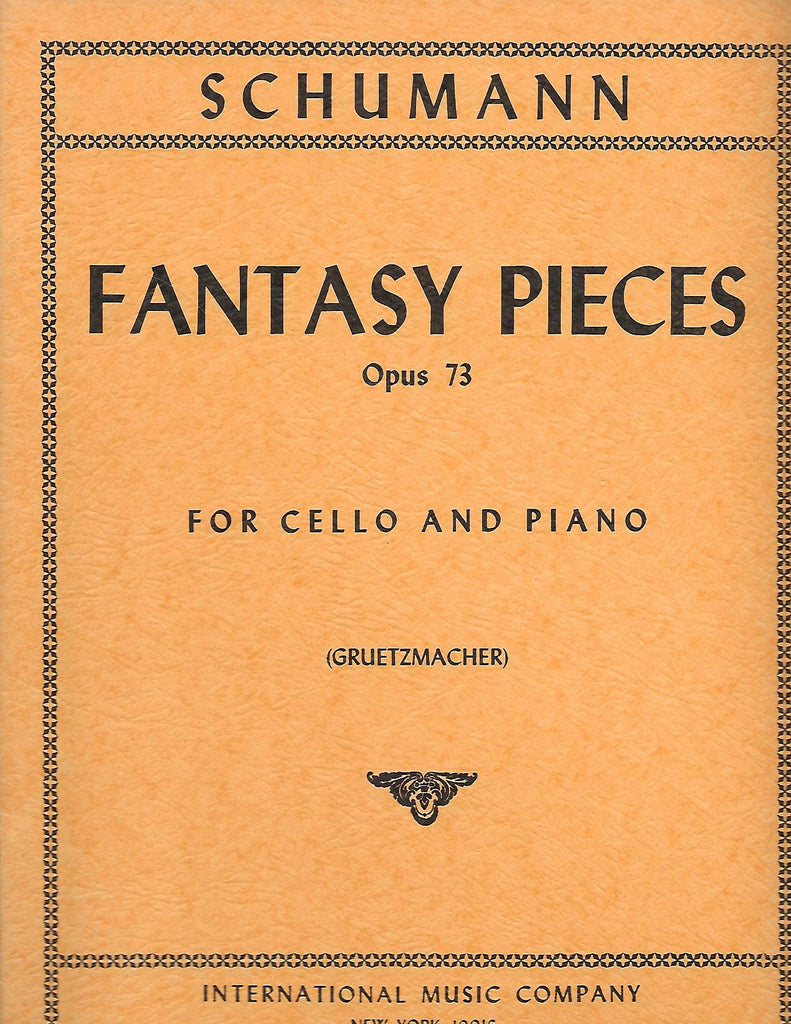 IMC Schumann Fantasy Pieces Op.73 for cello and piano No.741