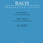 Baerenreiter Bach Three Sonatas for Violoncello and Harpsichord