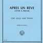IMC Faure After a Dream For Cello and Piano No. 540