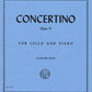 IMC Romberg Concertino Opus 51 For Cello and Piano No. 1875