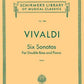 Hal Leonard Marcello Six Sonatas For Cello or Double Bass and Piano