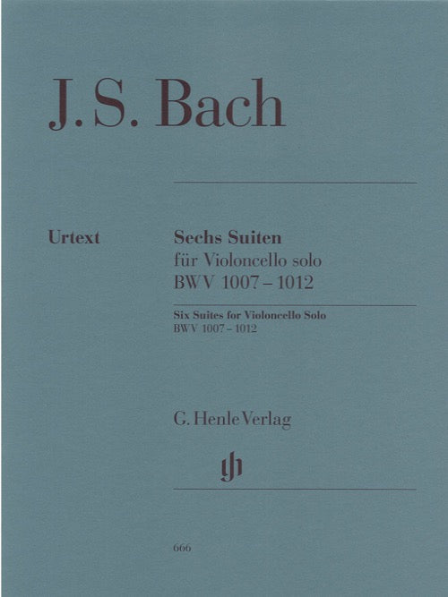 Hal Leonard J.S. Bach Six Suites for Violoncello Solo