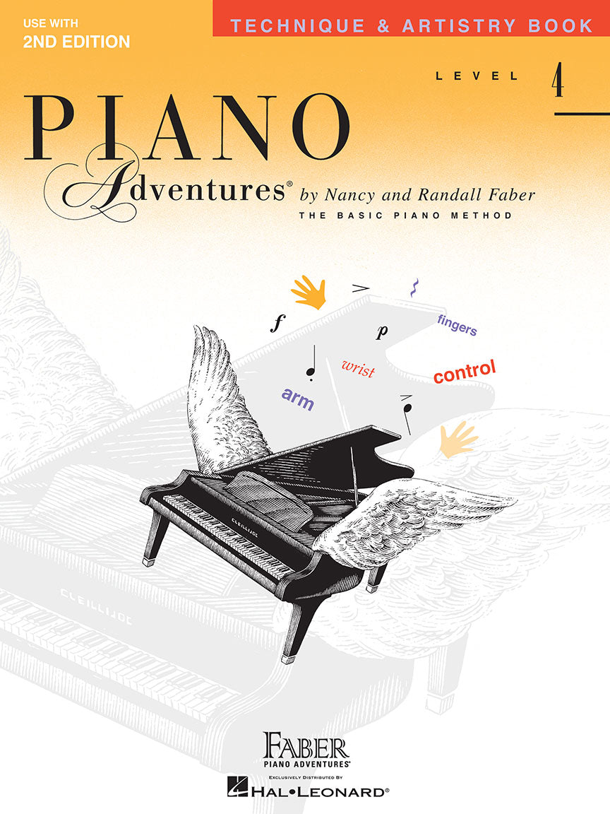 Hal Leonard Piano Adventures Technique & Artistry 4