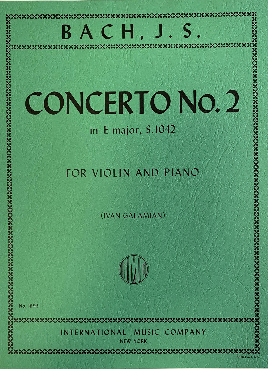 IMC Bach Concerto No. 2 #1893