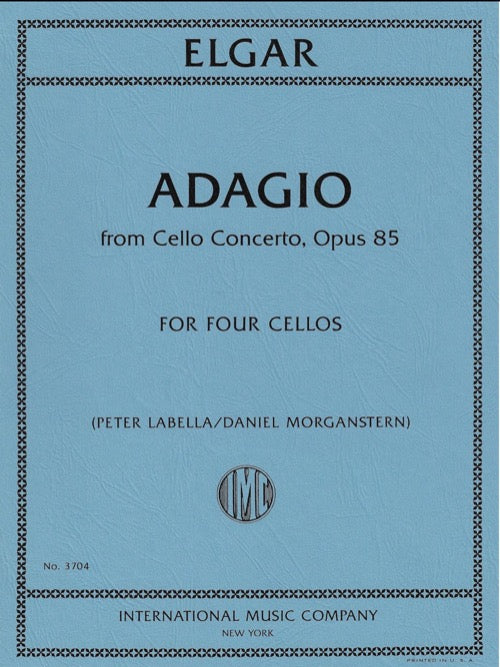 IMC Elgar-Adagio From Cello Concerto Op.85 No.3704