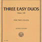 IMC Dotzauer Three Easy Duos Opus 114 For Two Cellos No.3780