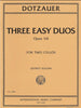 IMC Dotzauer Three Easy Duos Opus 114 For Two Cellos No.3780