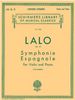 Hal Leonard Lalo - Symphonie Espagnole for violin and piano