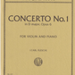 IMC Paganini Concerto No.1 in D major, op6 for violin and piano No.431