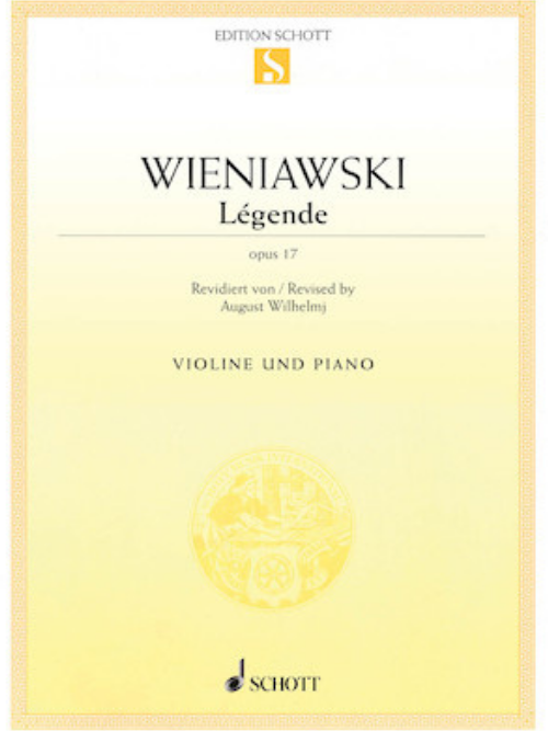 Hal Leonard Wieniawski Legende op. 17