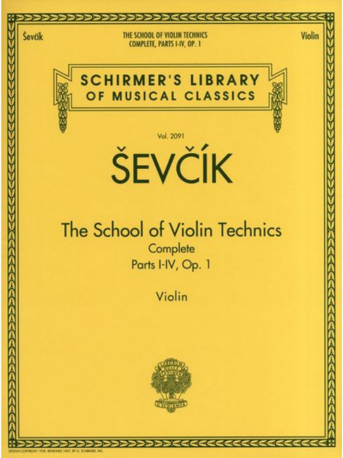 Hal Leonard Sevcik Part I-IV op.1