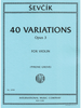 IMC 40 Variations Op. 3 - Sevcik #3799