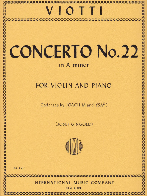 IMC Viotti Concerto No.22 2553