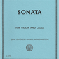 IMC Ravel Sonata for Violin and Cello No. 3792