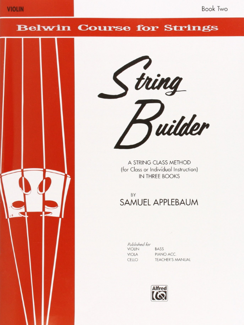 Alfred String Builder Violin Book