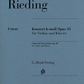 Hal Leonard O. Rieding Concerto in B minor Op. 35