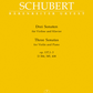 Baerenreiter Three Sonatas for Violin and Piano op. 137 44199 - Schubert