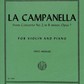 IMC Pagnaini La Campanella from concerto No.2 in B minor, op7 for violin and piano No.2064