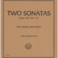 IMC Two Sonatas Op. 105 and 121 for Violin and Piano - Schumann No. 783