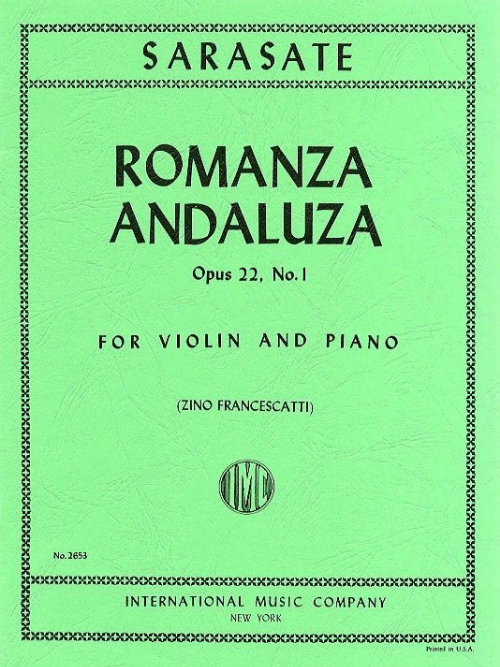 IMC Romanza Andaluza Op. 22 No.1 - Sarasate No. 2653