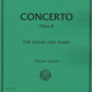 IMC Portnoff Concerto Op. 8 for Violin and Piano -  No. 3797