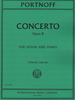 IMC Portnoff Concerto Op. 8 for Violin and Piano -  No. 3797