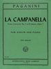 IMC Pagnaini La Campanella from concerto No.2 in B minor, op7 for violin and piano No.2064