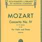 Hal Leonard Mozart Concerto No. 4 in D major K.218 (Herrmann)