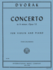 IMC Dvorak Concerto in A minor, op. 53 for violin and piano No.584