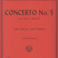 IMC Vieuxtemps Concerto No.5 in A minor, Op.37