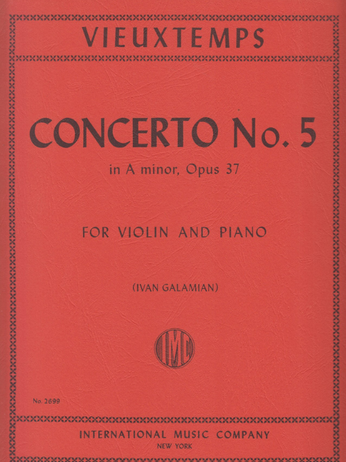 IMC Vieuxtemps Concerto No.5 in A minor, Op.37