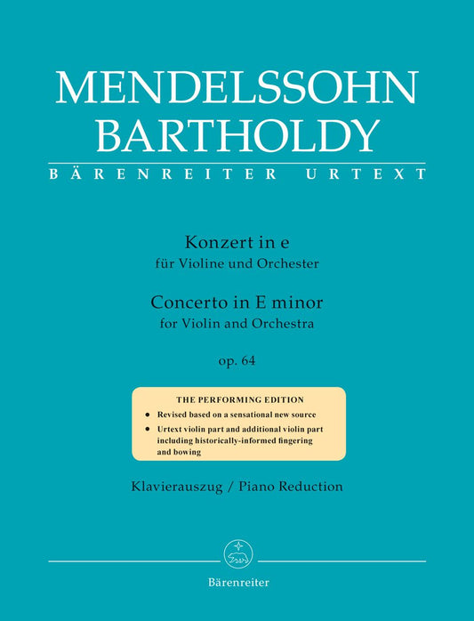 Baerenreiter Mendelssohn Concerto in E minor