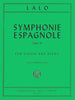 IMC Symphonie Espagnole Op. 21 for Violin and Piano - Lalo No. 1377