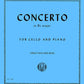 IMC Boccherini Concerto in B Major for Cello and Piano No. 1720