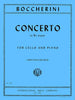 IMC Boccherini Concerto in B Major for Cello and Piano No. 1720