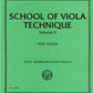 IMC Schradieck School Of Viola Technique Volume 2 No. 3730