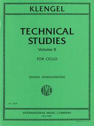 IMC Klengel Technical Studies Volume 2 For Cello No. 3734