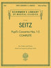 Hal Leonard Seitz, Pupil's Concertos Nos.1-5 Complete for Violin and Piano