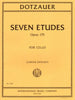 IMC Dotzauer Seven Etudes op175. No. 3781