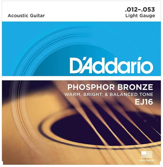 D'Addario Guitar EJ16 Acoustic String Set