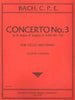 IMC Bach C.P.E. Concerto No. 3 in A major (F major) 439/W.172 #1029