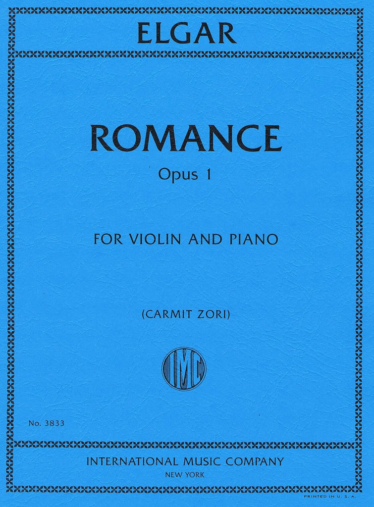 IMC Elgar Romance Op. 1 3833