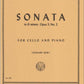 IMC Beethoven Sonata in G minor Opus 5 No. 2 For Cello and Piano No. 1297